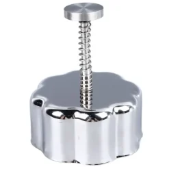 Risbollform 304 Rostfritt Stål Kreativ Avtagbar Säker Anti-Stick Onigiri Form För Baby Tillskottsmat Lunchtillverkning Blomma