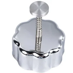 Risbollform 304 Rostfritt Stål Kreativ Avtagbar Säker Anti-Stick Onigiri Form För Baby Tillskottsmat Lunchtillverkning Blomma