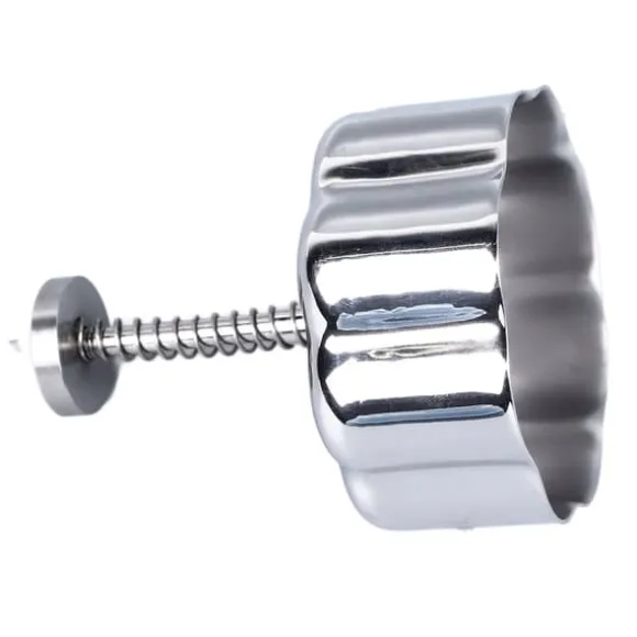 Risbollform 304 Rostfritt Stål Kreativ Avtagbar Säker Anti-Stick Onigiri Form För Baby Tillskottsmat Lunchtillverkning Blomma