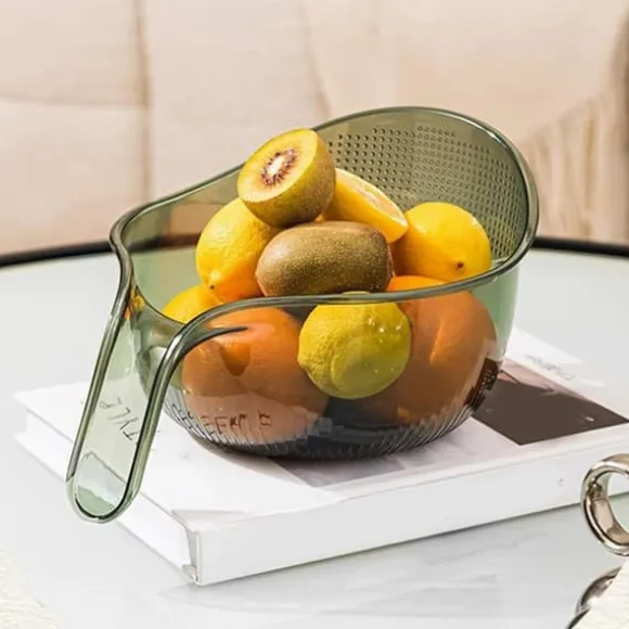 Ristvättsikt, dräneringshålsdesign, ristvättsil, silkorg, multifunktionell, köksavlopp, pryl, hållbar, lätt att använda, ristvättskål, modern