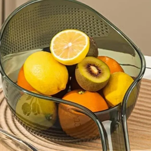 Ristvättsikt, dräneringshålsdesign, ristvättsil, silkorg, multifunktionell, köksavlopp, pryl, hållbar, lätt att använda, ristvättskål, modern