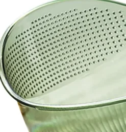 Ristvättsikt, dräneringshålsdesign, ristvättsil, silkorg, multifunktionell, köksavlopp, pryl, hållbar, lätt att använda, ristvättskål, modern