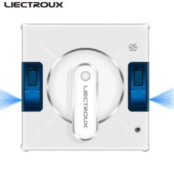 Robotfönstervakuum, dubbel vattenspray, 3000Pa sugkraft,Ja, Vit