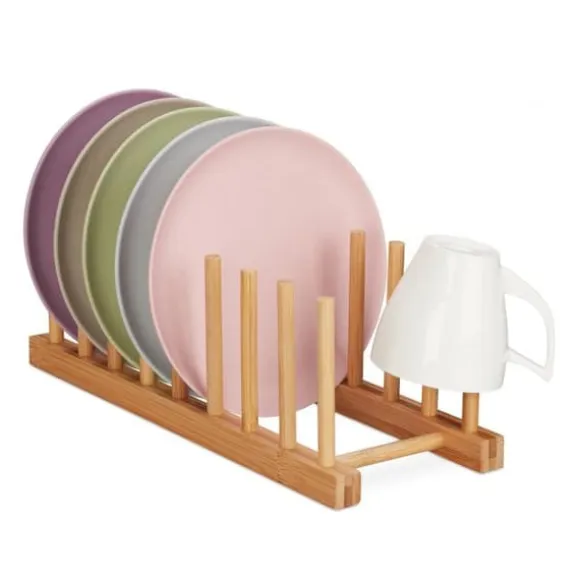 Robust avrinningshylla i bambu