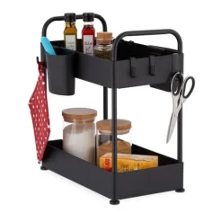 Robust hyllplan för diskbänken med 2 hyllplan