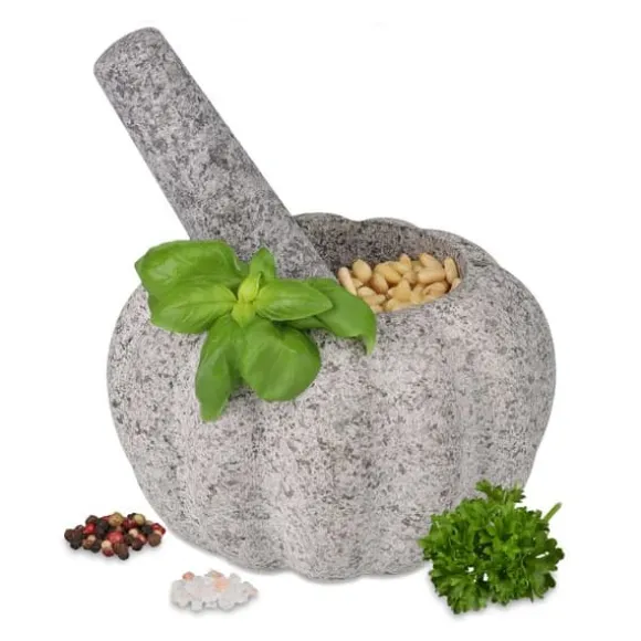 Robust mortel och stöt av granit