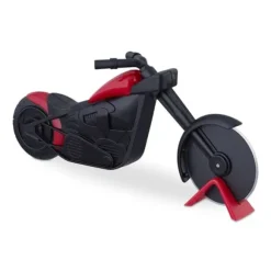 Robust pizzaskärare på motorcykel