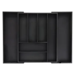 Robust utdragbar besticklåda av bambu