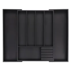 Robust utdragbar besticklåda av bambu