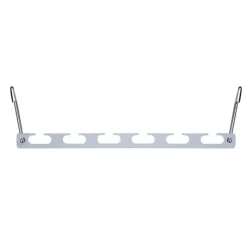 Robusta klädhängare 2 st 4 st metall multifunktionella vikbara tvättgalgar (#2)