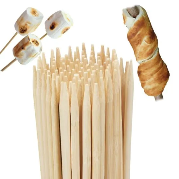 Robustiek Baguettespett Set med 100 stycken 90 cm