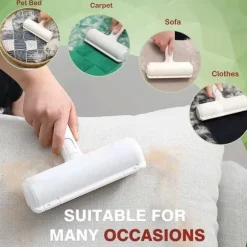 Roller Hårborttagare för Hund och Katthår Vit