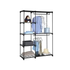 Rootz Garderob - Öppen garderob - Sovrumsmöbler - Garderob - Garderob Förvaring - Klädskåp - Fristående garderob - Garderobsorganisation - Modern gard | CDON