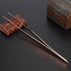 Rose Gold Rostfritt Stål Kök Pincett Mat Clip - Tandspets Matlagning Verktyg för hemmabruk