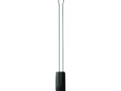 Rosle kastrullskrapa 26 cm silikon/RVS svart