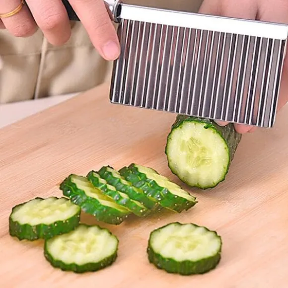 Rostfri Grönsakskniv & Fruktkniv - Vågor