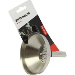 ROSTFRI TRATT MED HANDTAG 10 CM KÖKSREDSKAP