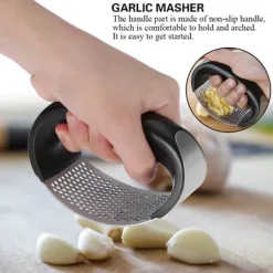 Rostfri vitlökspress - Effektiv köksfärs