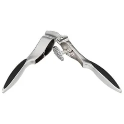 Rostfri vitlökspress med gummigrepp