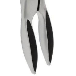 Rostfri vitlökspress med gummigrepp