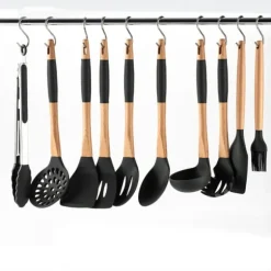 Rostfria S-Krokar, 10-pack