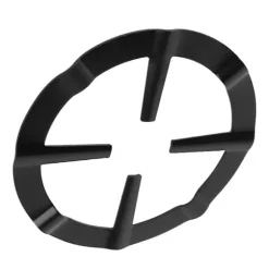 Rostfritt Järn Svart Moka Kaffekanna Hylla Rund Spis Brännare Stödställ Köksredskap