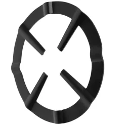 Rostfritt Järn Svart Moka Kaffekanna Hylla Rund Spis Brännare Stödställ Köksredskap