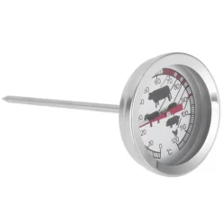 Rostfritt stål BBQ köttmjölk kökstermometer grill matlagningssond