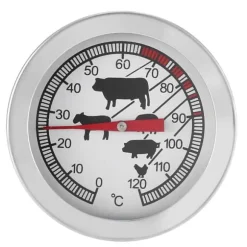 Rostfritt stål BBQ köttmjölk kökstermometer grill matlagningssond