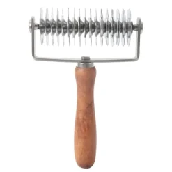 Rostfritt stål deg Galler Roller Cutter - köksbakningsverktyg