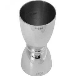 Rostfritt Stål Dubbelhuvud Vinmätkopp Cocktail Vinshaker Mätkopp För Bar Fest Familj Klubb Spegellampa U-formad