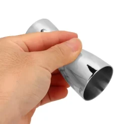 Rostfritt Stål Dubbelhuvud Vinmätkopp Cocktail Vinshaker Mätkopp För Bar Fest Familj Klubb Spegellampa U-formad