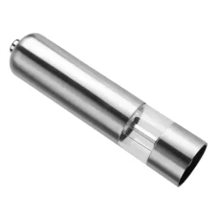 Rostfritt Stål Elektrisk Kökspepparkvarn Sladdlös Batteridriven Justerbar Saltkvarn