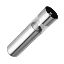 Rostfritt Stål Elektrisk Kökspepparkvarn Sladdlös Batteridriven Justerbar Saltkvarn