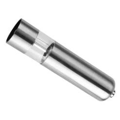 Rostfritt Stål Elektrisk Kökspepparkvarn Sladdlös Batteridriven Justerbar Saltkvarn