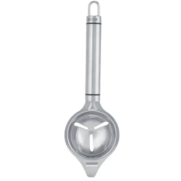 rostfritt stål äggokseparator filter äggvitor och äggulor sil avdelare köksredskap