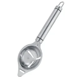 rostfritt stål äggokseparator filter äggvitor och äggulor sil avdelare köksredskap