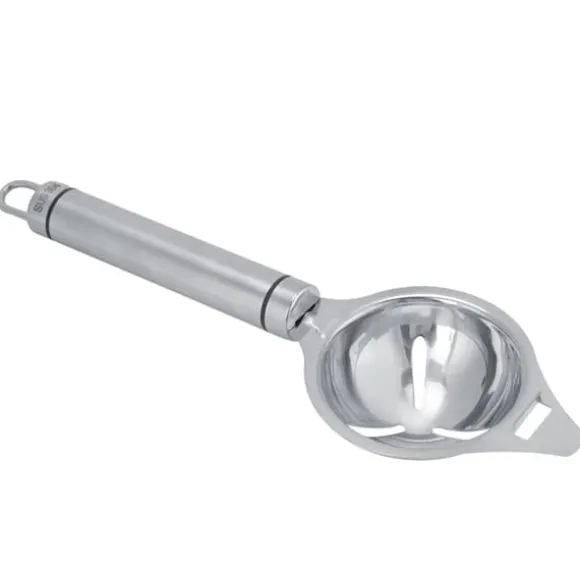 rostfritt stål äggokseparator filter äggvitor och äggulor sil avdelare köksredskap