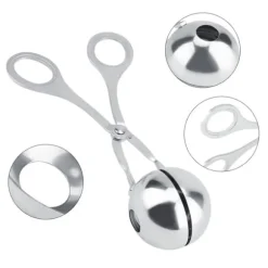 Rostfritt Stål Icke-klibbiga Köttbullar Risbollar Klipp Maker Köksverktyg