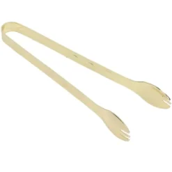 rostfritt stål istång livsmedelskvalitet förhindrar att den glider sockermat kökspincett för hushållsmat förgylld