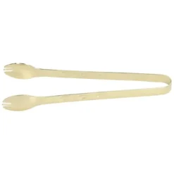 rostfritt stål istång livsmedelskvalitet förhindrar att den glider sockermat kökspincett för hushållsmat förgylld