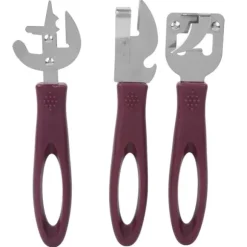 Rostfritt stål konservöppnare manuell burköppnare för restaurang hemmacamping