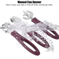 Rostfritt stål konservöppnare manuell burköppnare för restaurang hemmacamping