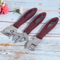 Rostfritt stål konservöppnare manuell burköppnare för restaurang hemmacamping