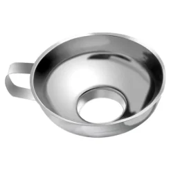 Rostfritt stål Konservtratt med bred mun Köksmatlagningsredskap Prylar Tratt med handtag för sylt