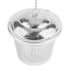 Rostfritt Stål Kryddbollar Kryddpåse Durkslag Tillbehör Matlagningsverktyg för Kök L