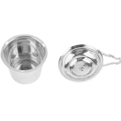 Rostfritt Stål Kryddbollar Kryddpåse Durkslag Tillbehör Matlagningsverktyg för Kök L