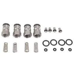 Rostfritt stål kullås fatstolpar med 18 mm invändig gänga - gas- och flytande valsfjäder för vin, cola, sirap