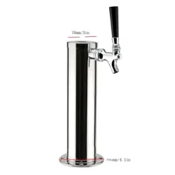 Rostfritt Stål Ölkran, En Tap, Snygg Design,Enkelhuvud