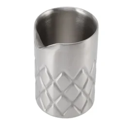 Rostfritt stål Mixing Glas Dubbelvägg Okrossbar Rostskydd Cocktail Mixing Glas för Hem Bar